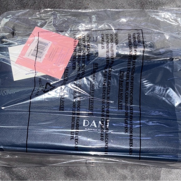 DANI By Danielle Nicole Navy Blue Cinderella purse handbag shoulder bag NWT - Picture 8 of 8